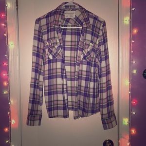 AÈROPOSTALE Purple Flannel